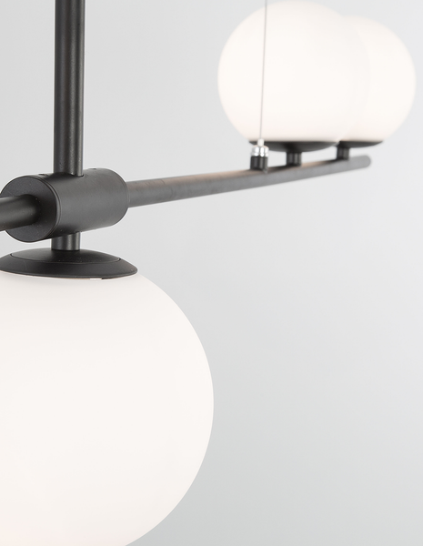 Pendelleuchte Impero Typ A - Aluminium - 4-flammig