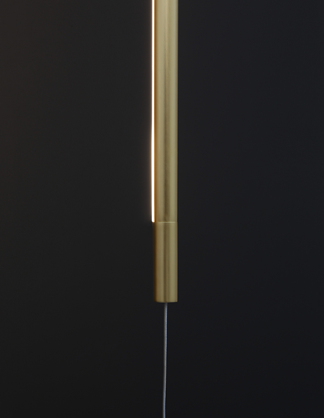 Deckenleuchte Elettra - Aluminium - 1-flammig - Gold