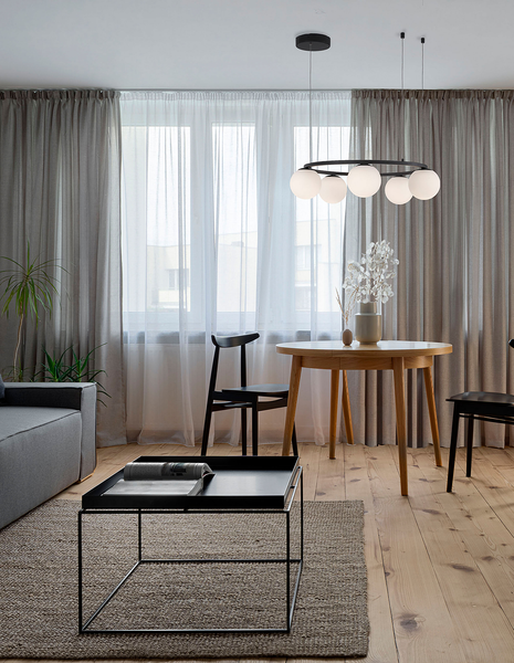 Pendelleuchte Joline Typ A - Aluminium - 5-flammig