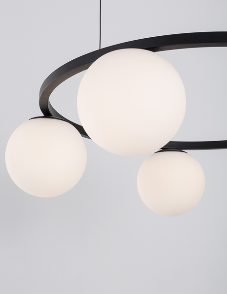 Pendelleuchte Joline Typ A - Aluminium - 5-flammig