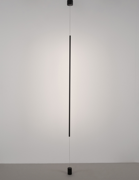 Deckenleuchte Elettra - Aluminium - 1-flammig - Schwarz