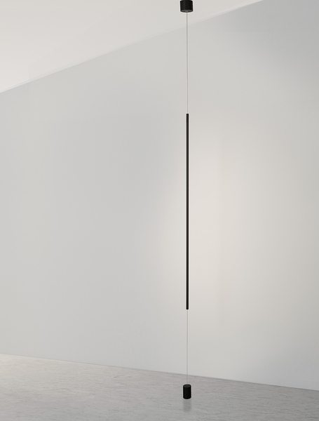Deckenleuchte Elettra - Aluminium - 1-flammig - Schwarz
