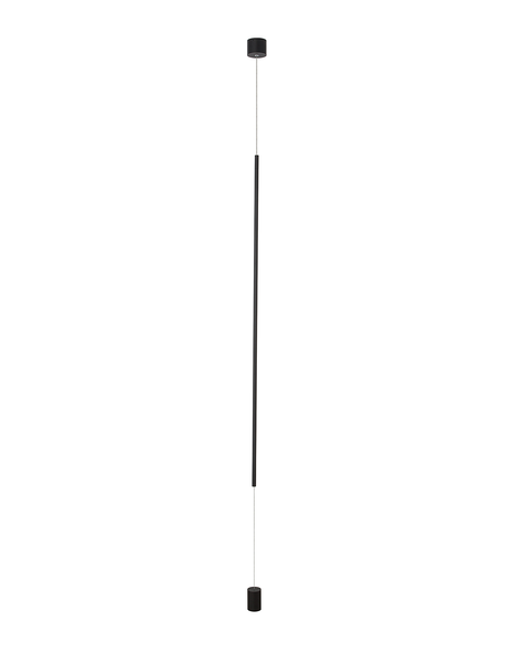 Deckenleuchte Elettra - Aluminium - 1-flammig - Schwarz