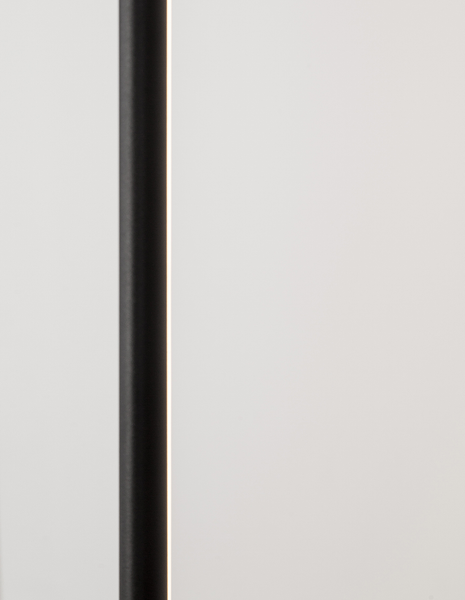 Deckenleuchte Elettra - Aluminium - 1-flammig - Schwarz