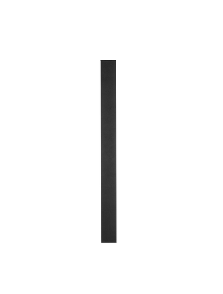 Wandleuchte Seline - Aluminium - 1-flammig - Schwarz - Höhe: 8 cm