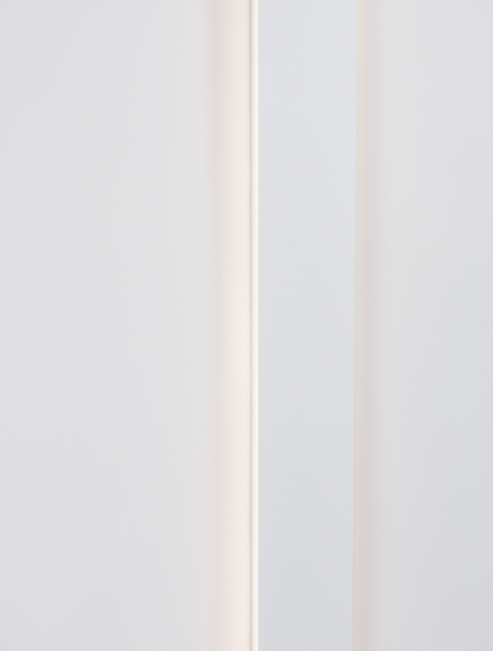 Wandleuchte Seline - Aluminium - 1-flammig - Weiß - Höhe: 8 cm