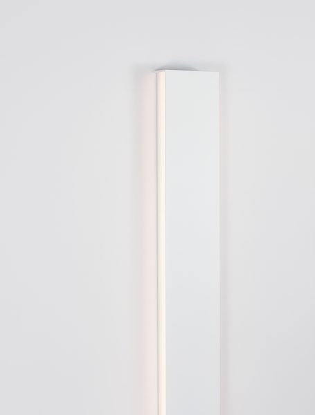 Wandleuchte Seline - Aluminium - 1-flammig - Weiß - Höhe: 8 cm