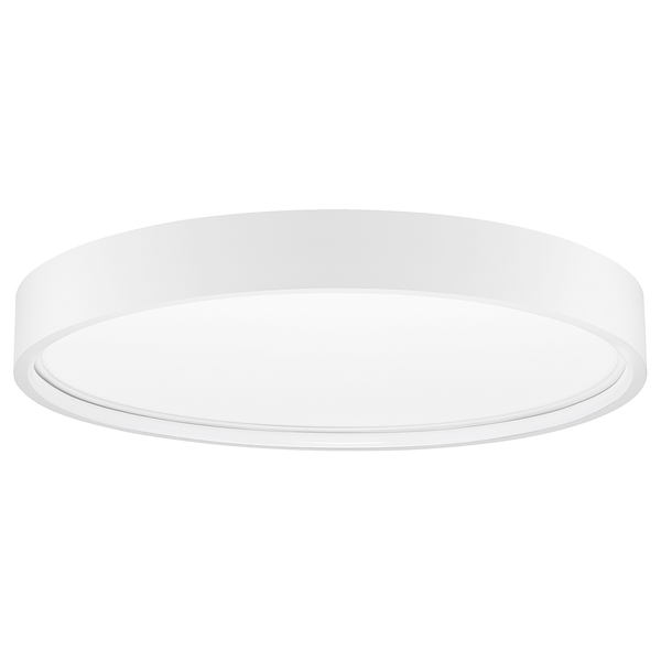 Deckenleuchte Olaf - Aluminium - 1-flammig - Weiß