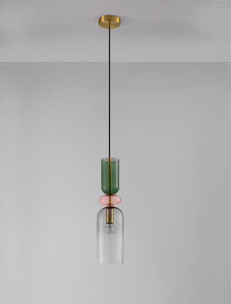 Pendelleuchte Murano Typ D - Aluminium - 1-flammig