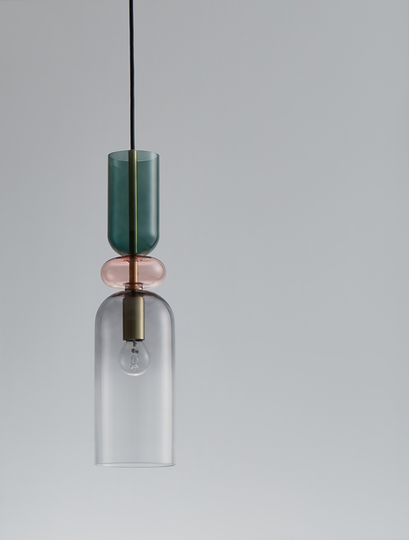Pendelleuchte Murano Typ D - Aluminium - 1-flammig