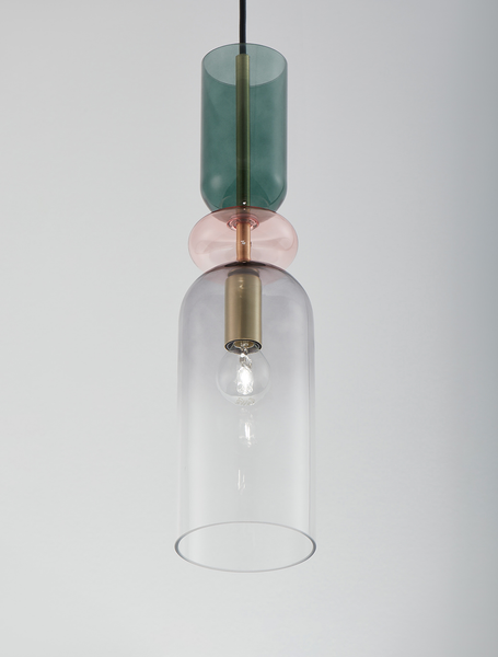 Pendelleuchte Murano Typ D - Aluminium - 1-flammig