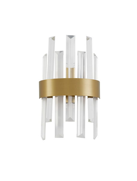 Wandleuchte Crown - Aluminium - 1-flammig