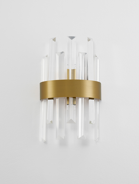 Wandleuchte Crown - Aluminium - 1-flammig