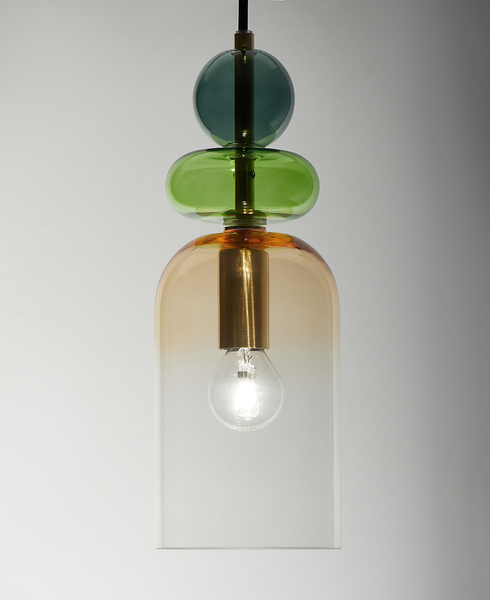 Pendelleuchte Murano Typ C - Aluminium - 1-flammig