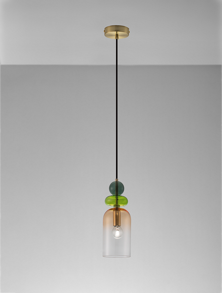Pendelleuchte Murano Typ C - Aluminium - 1-flammig