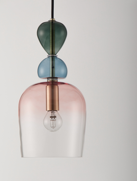 Pendelleuchte Murano Typ B - Aluminium - 1-flammig