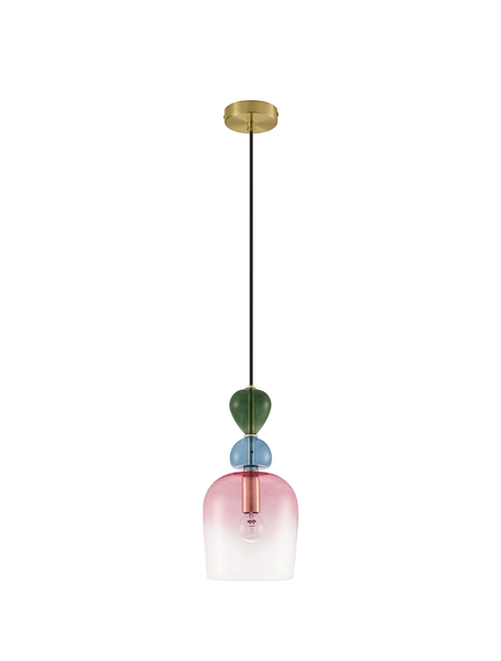 Pendelleuchte Murano Typ B - Aluminium - 1-flammig