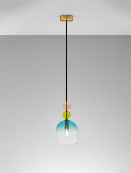 Pendelleuchte Murano Typ A - Aluminium - 1-flammig