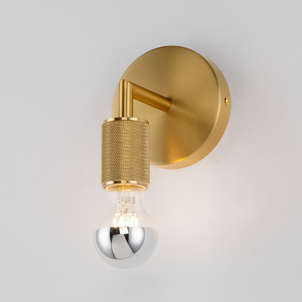 Wandleuchte Royal Typ A - Aluminium - 1-flammig - Gold