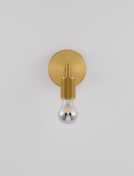 Wandleuchte Royal Typ A - Aluminium - 1-flammig - Gold