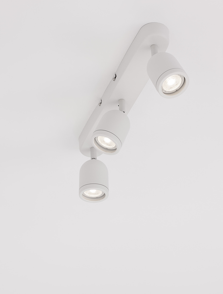 Deckenleuchte Orson - Aluminium - 3-flammig - Flammenanzahl: 3 - Tiefe: 48 cm