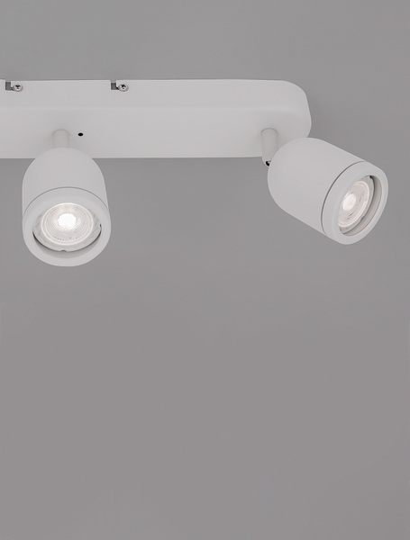 Deckenleuchte Orson - Aluminium - 3-flammig - Flammenanzahl: 3 - Tiefe: 48 cm