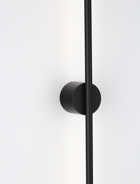 Wandleuchte Aden Typ A - Aluminium - 1-flammig - Höhe: 90 cm
