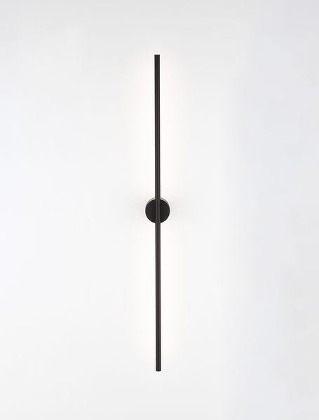 Wandleuchte Aden Typ A - Aluminium - 1-flammig - Höhe: 90 cm