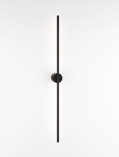 Wandleuchte Aden Typ A - Aluminium - 1-flammig - Höhe: 90 cm