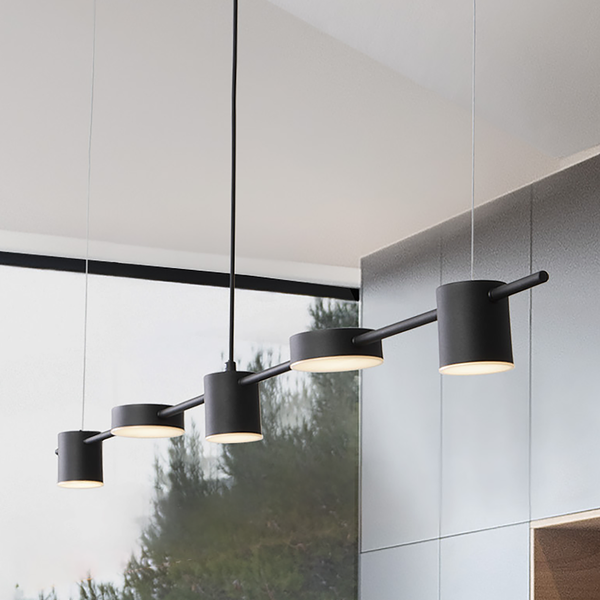 Pendelleuchte Nordik Typ B - Aluminium - 5-flammig