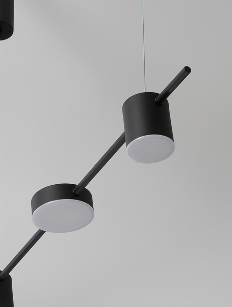 Pendelleuchte Nordik Typ B - Aluminium - 5-flammig
