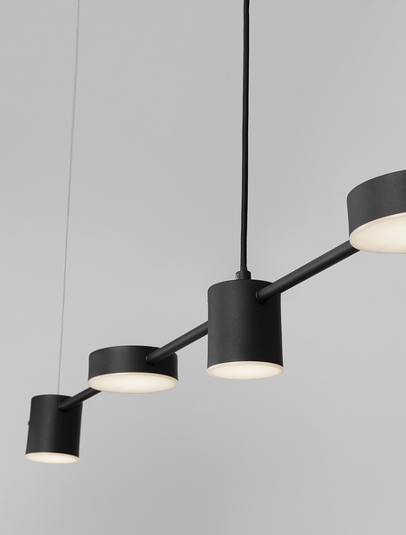 Pendelleuchte Nordik Typ B - Aluminium - 5-flammig