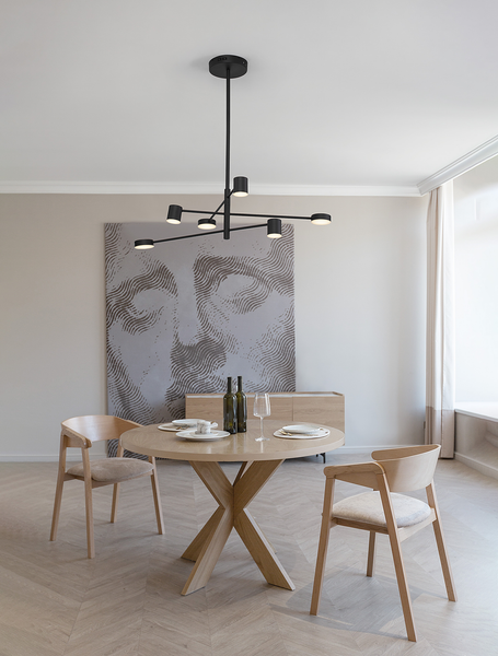 Pendelleuchte Nordik Typ A - Aluminium - Flammenanzahl: 6