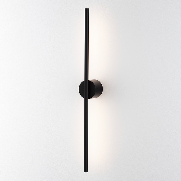 Wandleuchte Aden Typ A - Aluminium - 1-flammig - Höhe: 60 cm