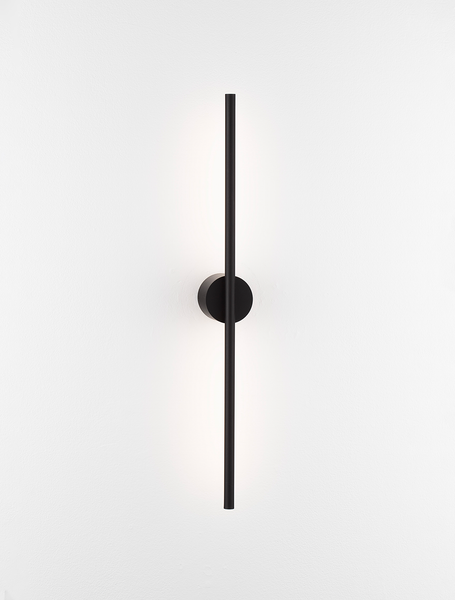 Wandleuchte Aden Typ A - Aluminium - 1-flammig - Höhe: 60 cm