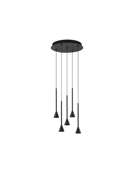 Pendelleuchte Net Typ B - Aluminium - 15-flammig