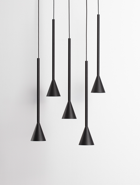 Pendelleuchte Net Typ B - Aluminium - 15-flammig