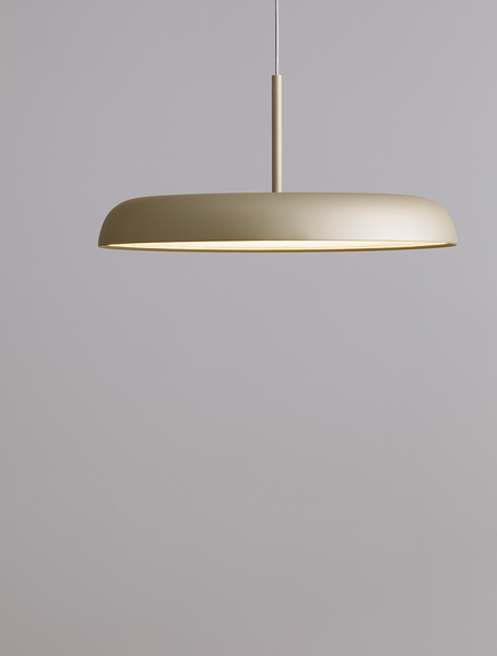 Pendelleuchte Linus - Aluminium - 1-flammig - Gold