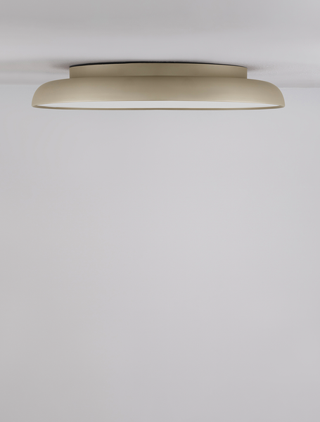 Deckenleuchten Linus - Aluminium - 1-flammig - Gold - Durchmesser: 60 cm