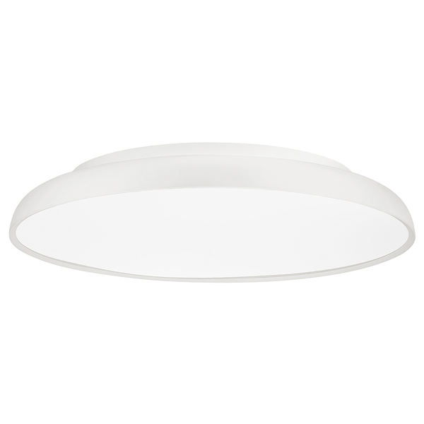 Deckenleuchten Linus - Aluminium - 1-flammig - Weiß - Durchmesser: 45 cm