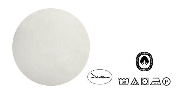 Melange-Flanell Bettwäsche Rosin - Beige - 155 x 200 cm + Kissen 80 x 80 cm