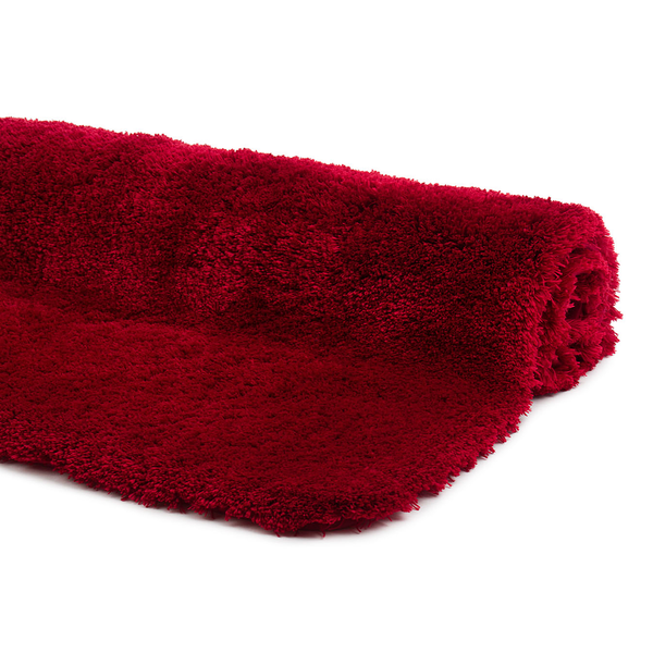 Badteppich Deluxe Typ B - Polyester - 50 x 45 cm - Bordeaux