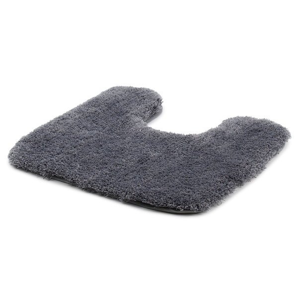 Badteppich Deluxe Typ B - Polyester - 50 x 45 cm - Anthrazit