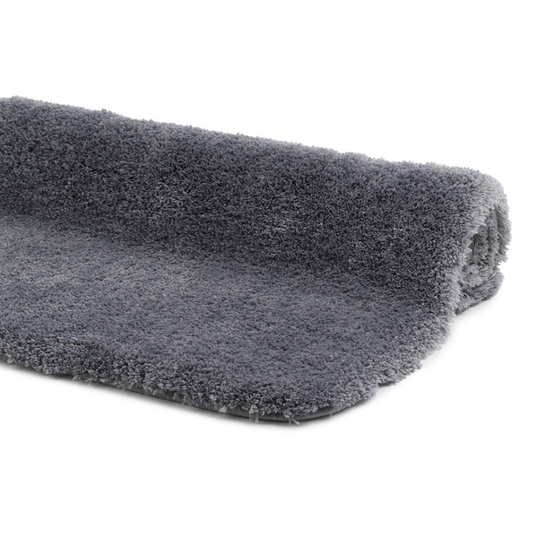 Badteppich Deluxe Typ B - Polyester - 50 x 45 cm - Anthrazit