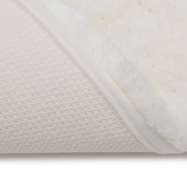 Badteppich Deluxe Typ A - Polyester - Creme - 50 x 70 cm