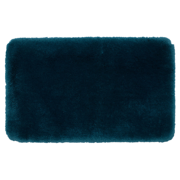 Badteppich Deluxe Typ A - Polyester - Petrol - 70 x 120 cm