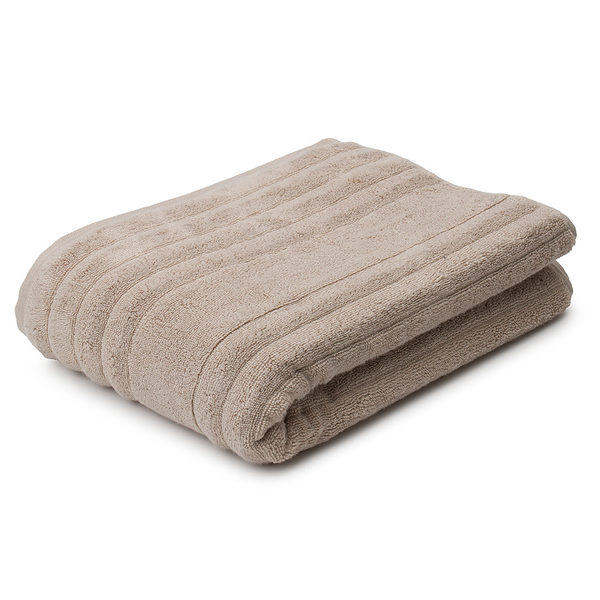 Duschtuch Mailand Bamboo - Baumwolle / Viskose - 70 x 140 cm - Taupe
