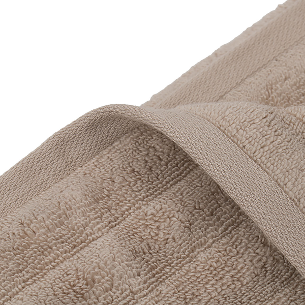 Duschtuch Mailand Bamboo - Baumwolle / Viskose - 70 x 140 cm - Taupe