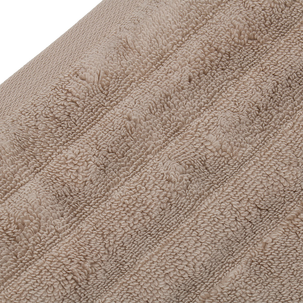 Duschtuch Mailand Bamboo - Baumwolle / Viskose - 70 x 140 cm - Taupe