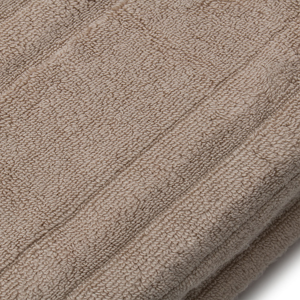 Duschtuch Mailand Bamboo - Baumwolle / Viskose - 70 x 140 cm - Taupe